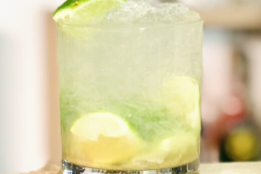 photo of a caipirinha cocktail